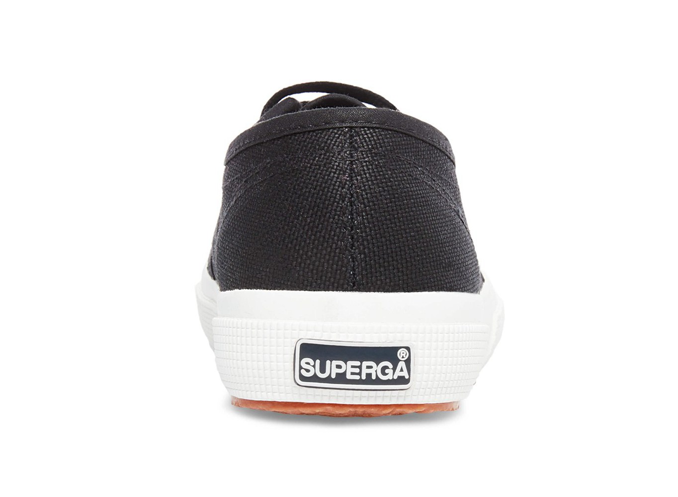 Espadrille Feminino Pretas/Branco - Superga 2750 Cotu Classic - IGVZJ-0358